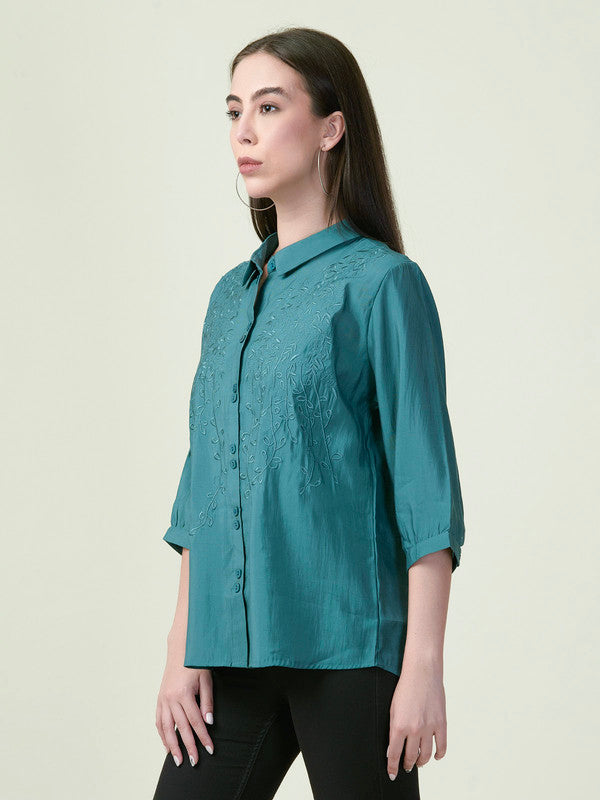 Albion Premium Ladies Ol Peacock Top
