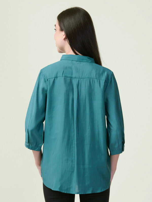 Albion Premium Ladies Ol Peacock Top