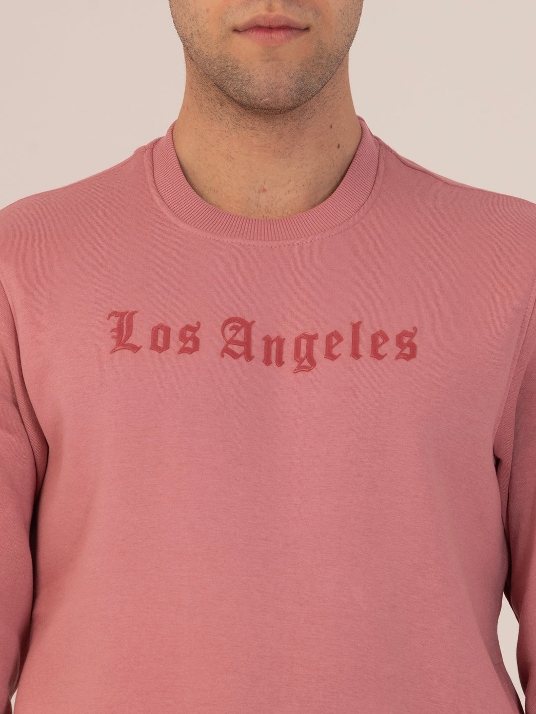 Men’s Premium Winter Fleece Sweatshirt_O pink