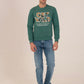Warm Men’s Winter Crewneck Sweatshirt _ C.Green