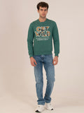 Warm Men’s Winter Crewneck Sweatshirt _ C.Green