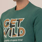 Warm Men’s Winter Crewneck Sweatshirt _ C.Green