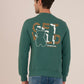 Warm Men’s Winter Crewneck Sweatshirt _ C.Green