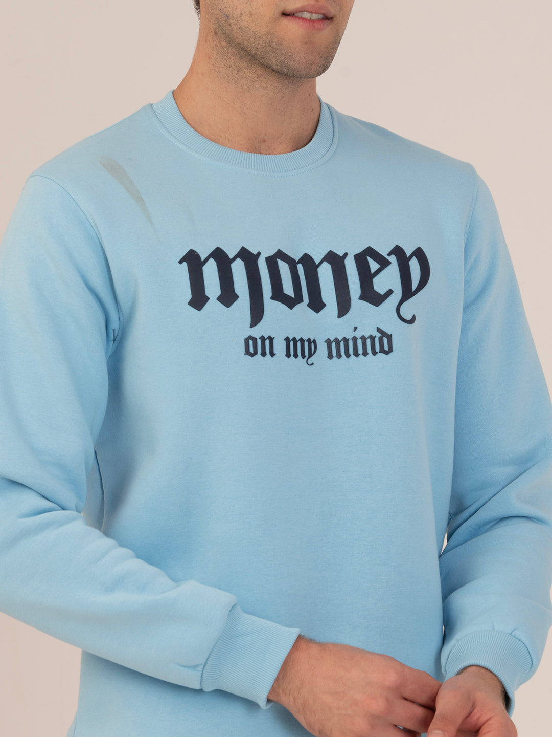 Ultra-Soft Men’s Winter Casual Sweatshirt_sky