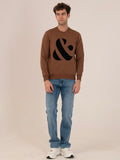 Men’s Winter Athleisure Sweatshirt_coffee