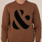 Men’s Winter Athleisure Sweatshirt_coffee