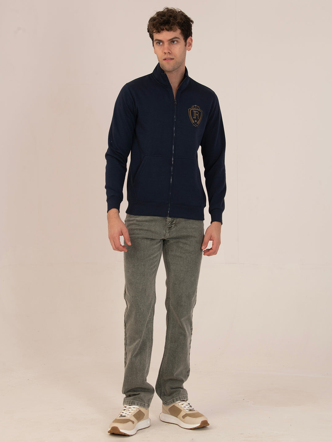 Men’s Relaxed Fit Winter Sweatshirt_Navy