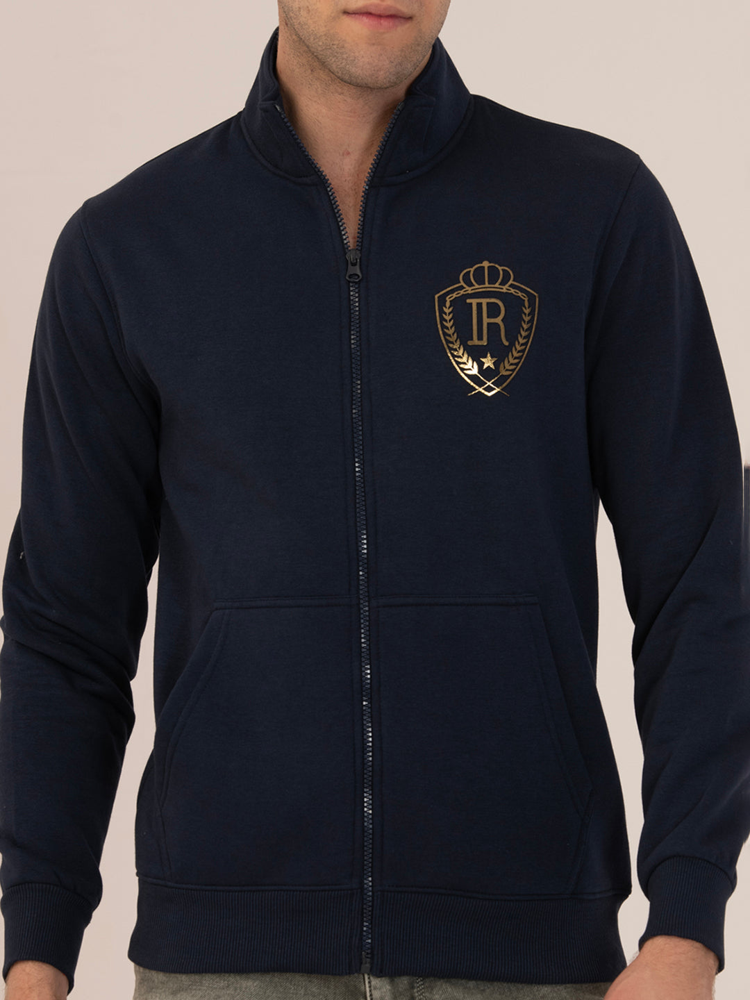 Men’s Relaxed Fit Winter Sweatshirt_Navy