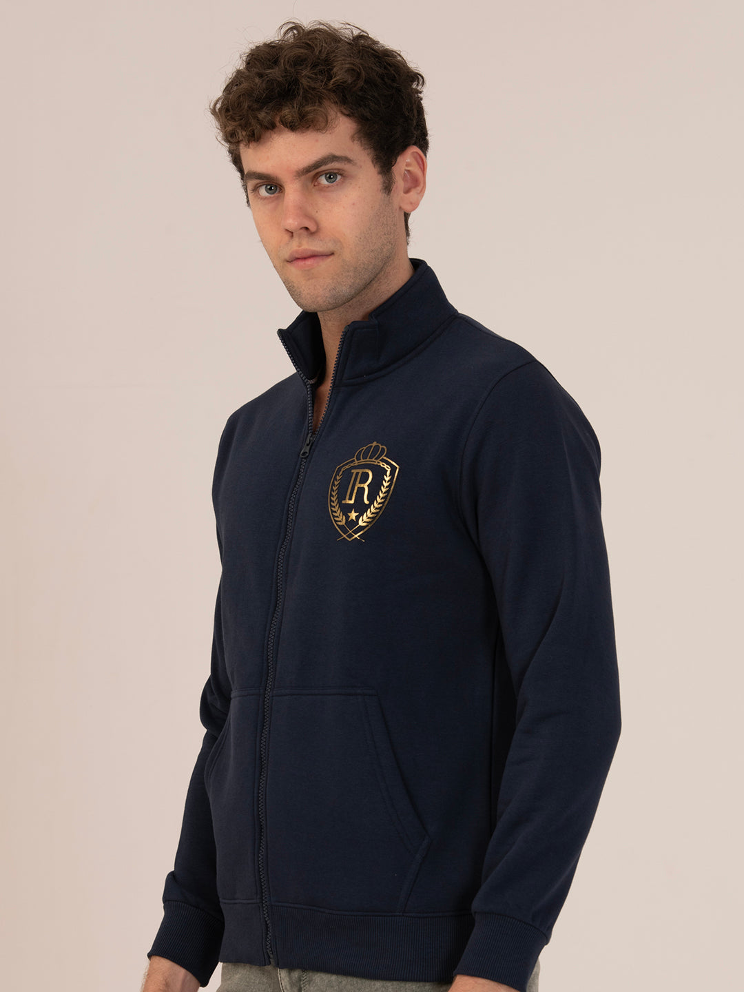 Men’s Relaxed Fit Winter Sweatshirt_Navy