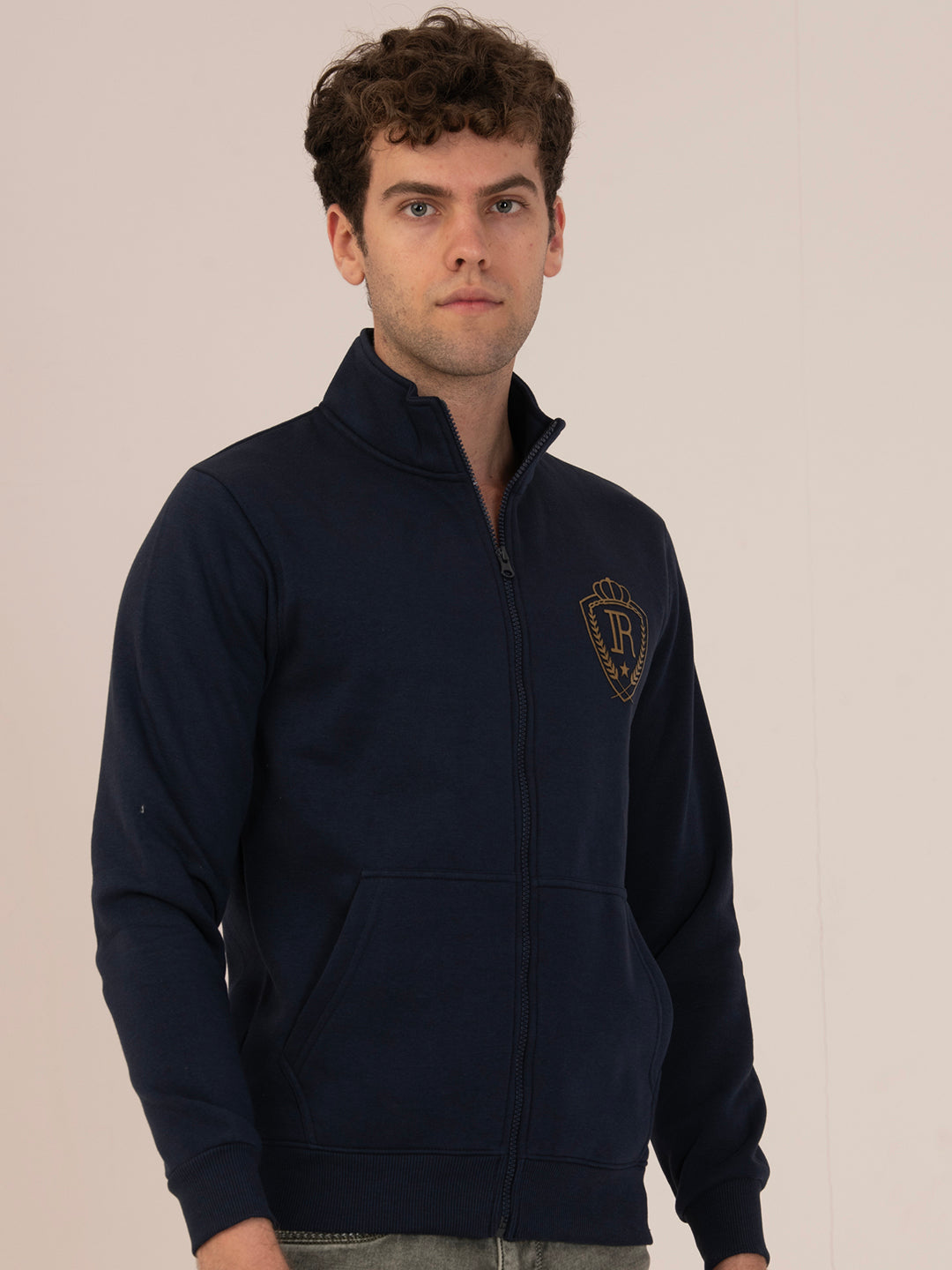 Men’s Relaxed Fit Winter Sweatshirt_Navy