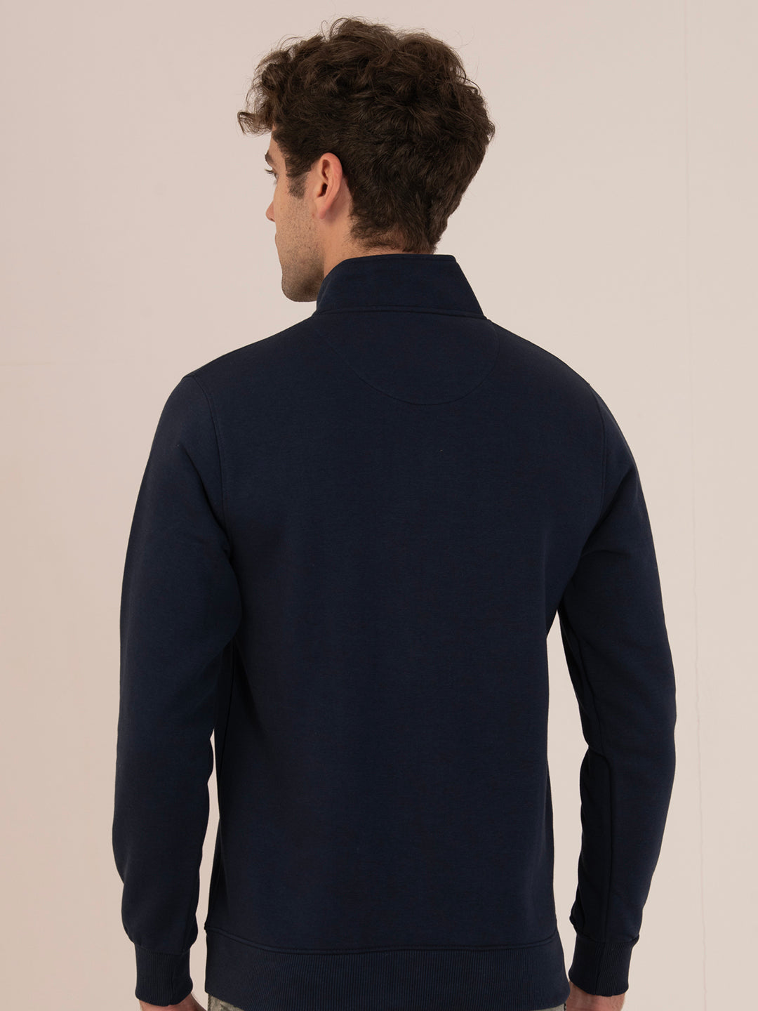Men’s Relaxed Fit Winter Sweatshirt_Navy