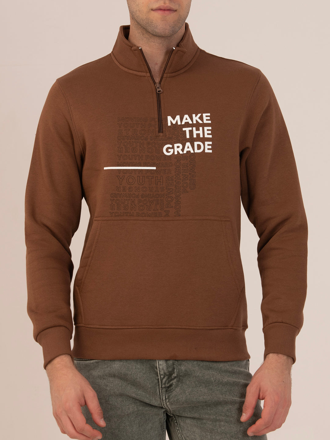 Albion Men’s Winter Pullover Sweatshirt – Outdoor & Cozy Wear