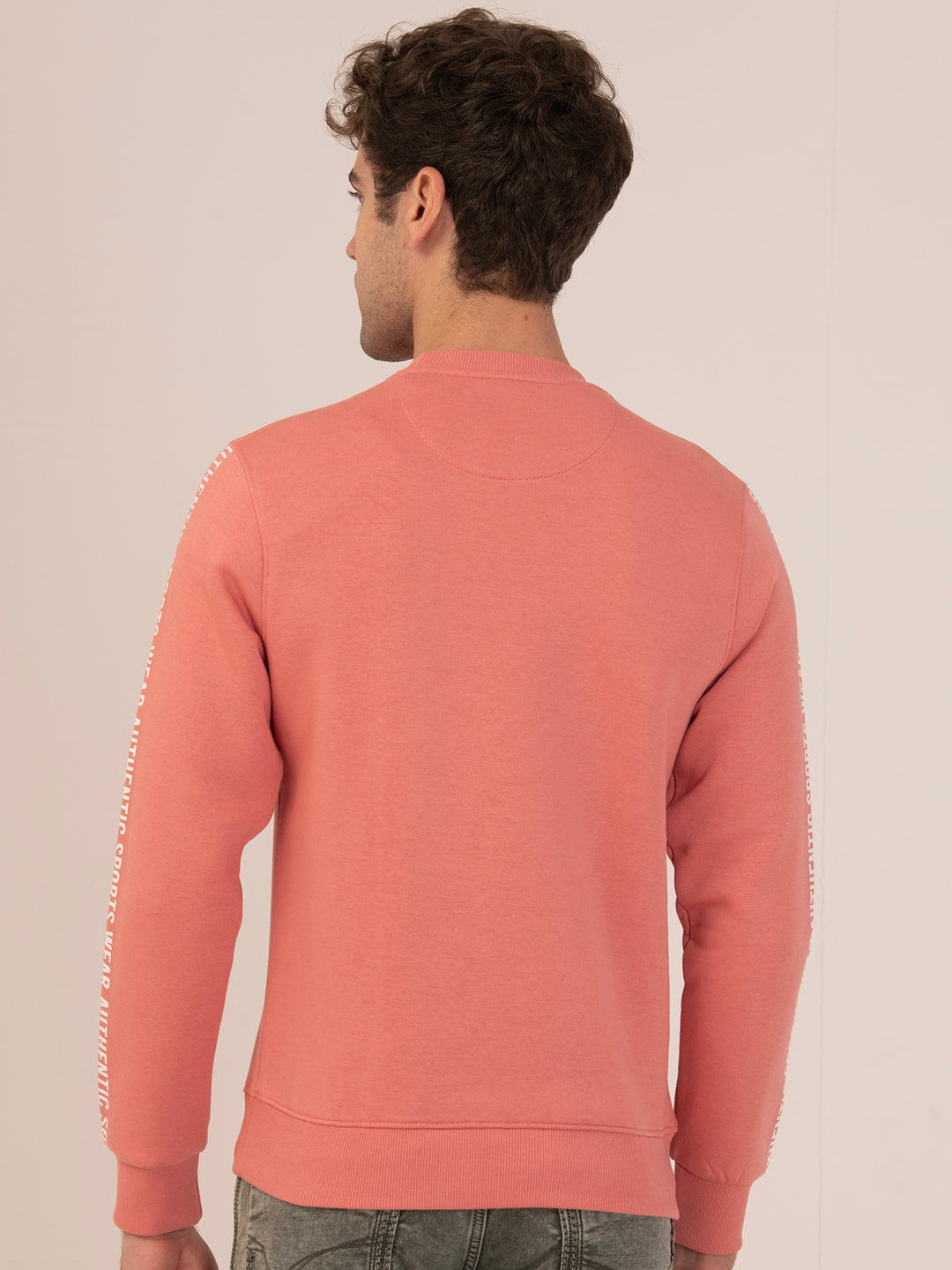 Albion Cyan Men’s Oversized Winter Sweatshirt – Trendy & Cozy Wear