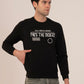 Albion Cyan & Black Men’s Premium Winter Crewneck – Cozy & Stylish Sweatshirt