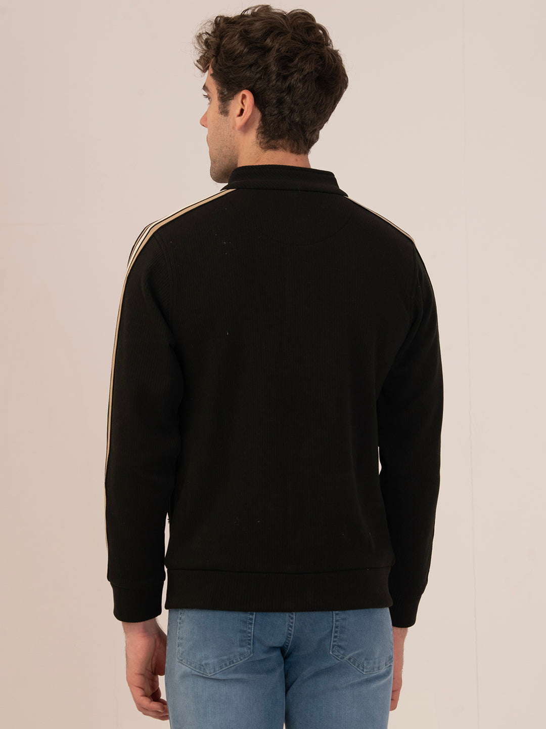 Albion Men’s Sweatshirt – Winter Casual & Active Wear_BLACK