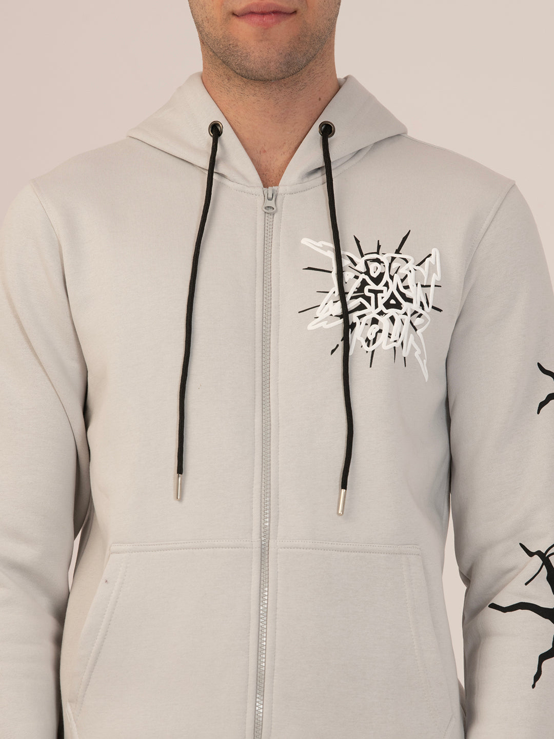 Albion Men’s Winter HeatGuard Fleece Sweatshirt_grey