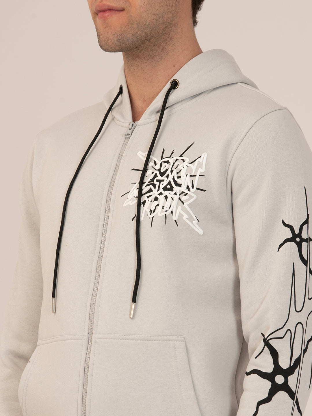 Albion Men’s Winter HeatGuard Fleece Sweatshirt_grey