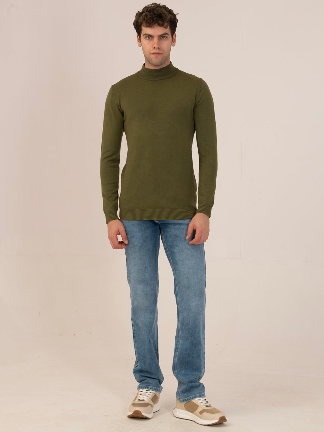 Albion Men’s ArcticShield Winter Fleece Sweatshirts_mehandi