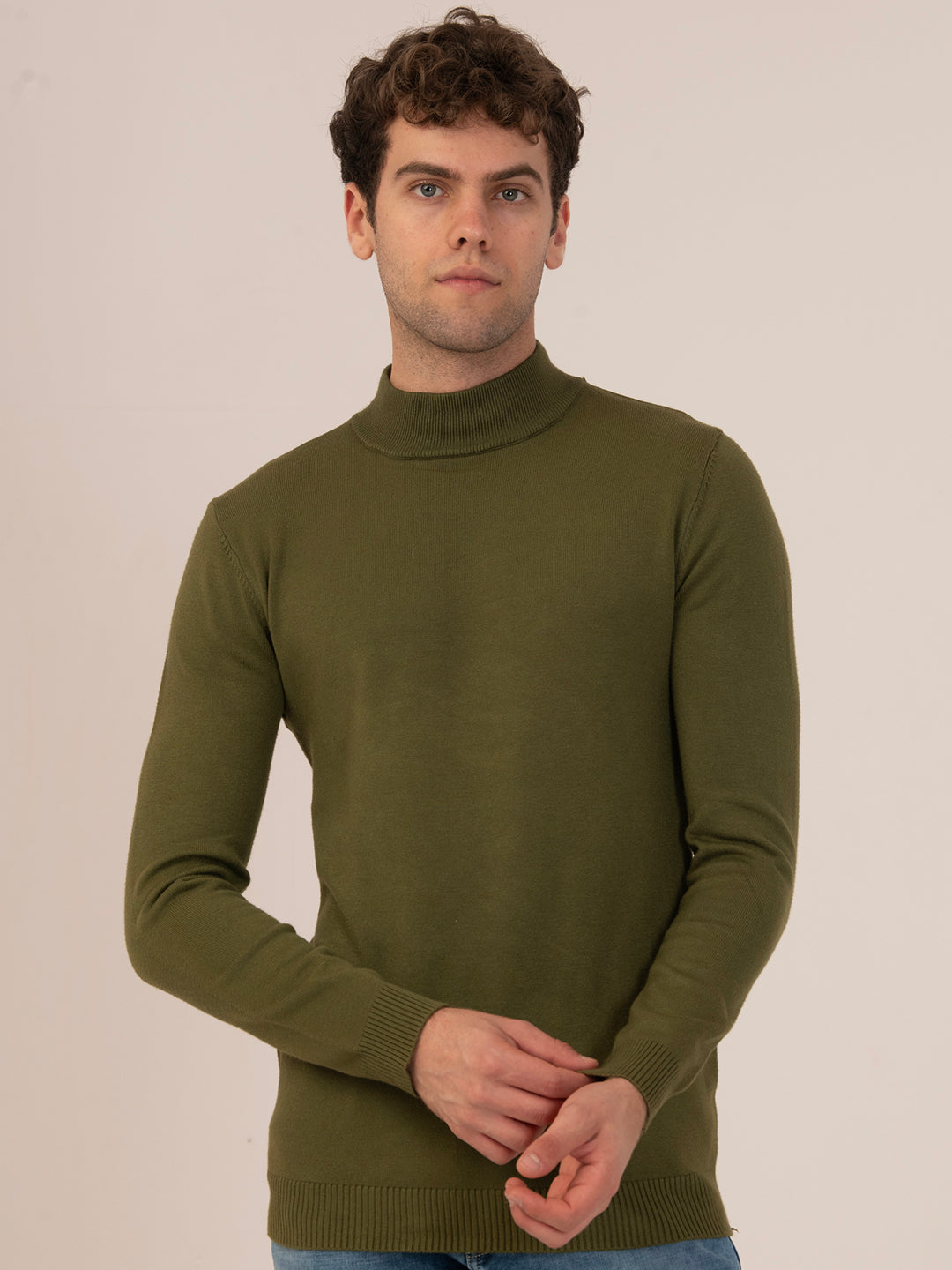 Albion Men’s ArcticShield Winter Fleece Sweatshirts_mehandi