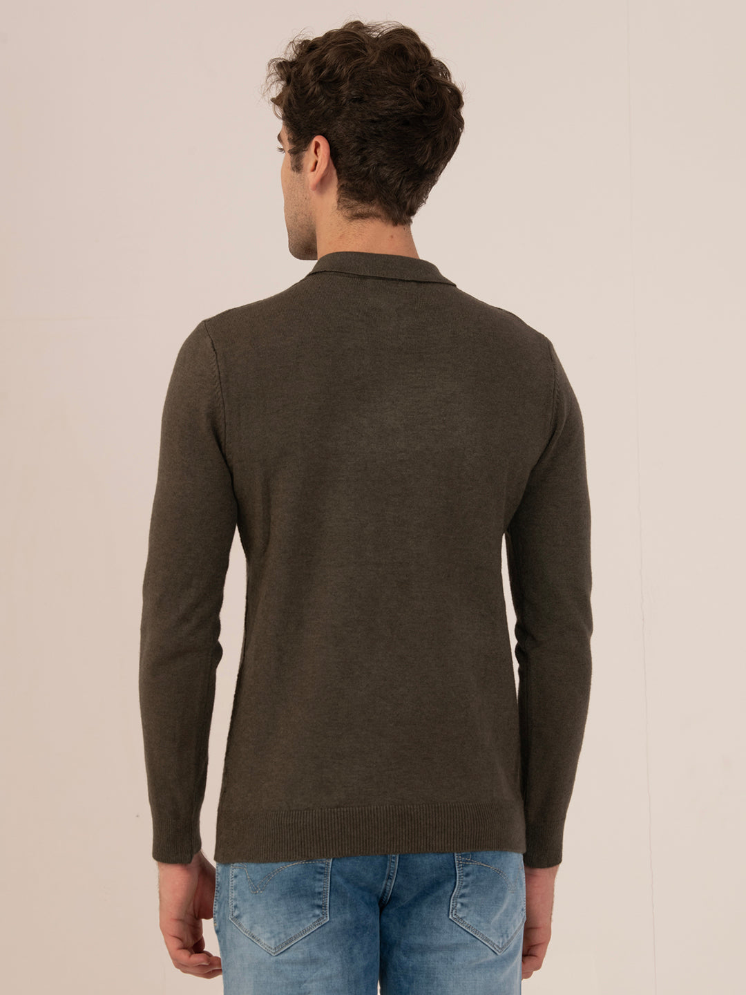 Albion Men’s Winter SoftFleece sweater_wine