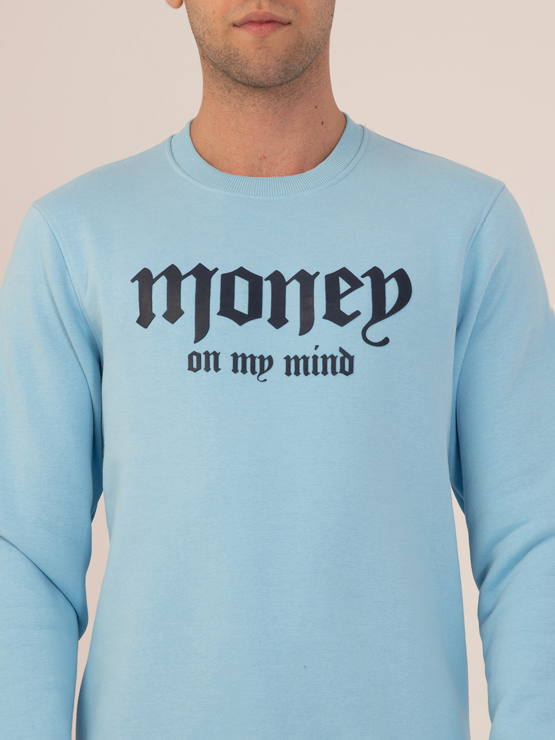 Albion Men’s FlexFit Fleece Sweatshirt_sky