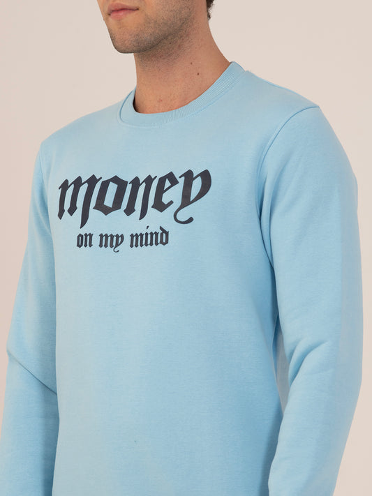 Albion Men’s FlexFit Fleece Sweatshirt_sky