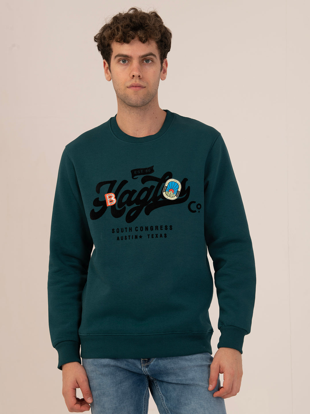 Albion Men’s Winter ChillShield Sweatshirts_CHARCOAL BLUE