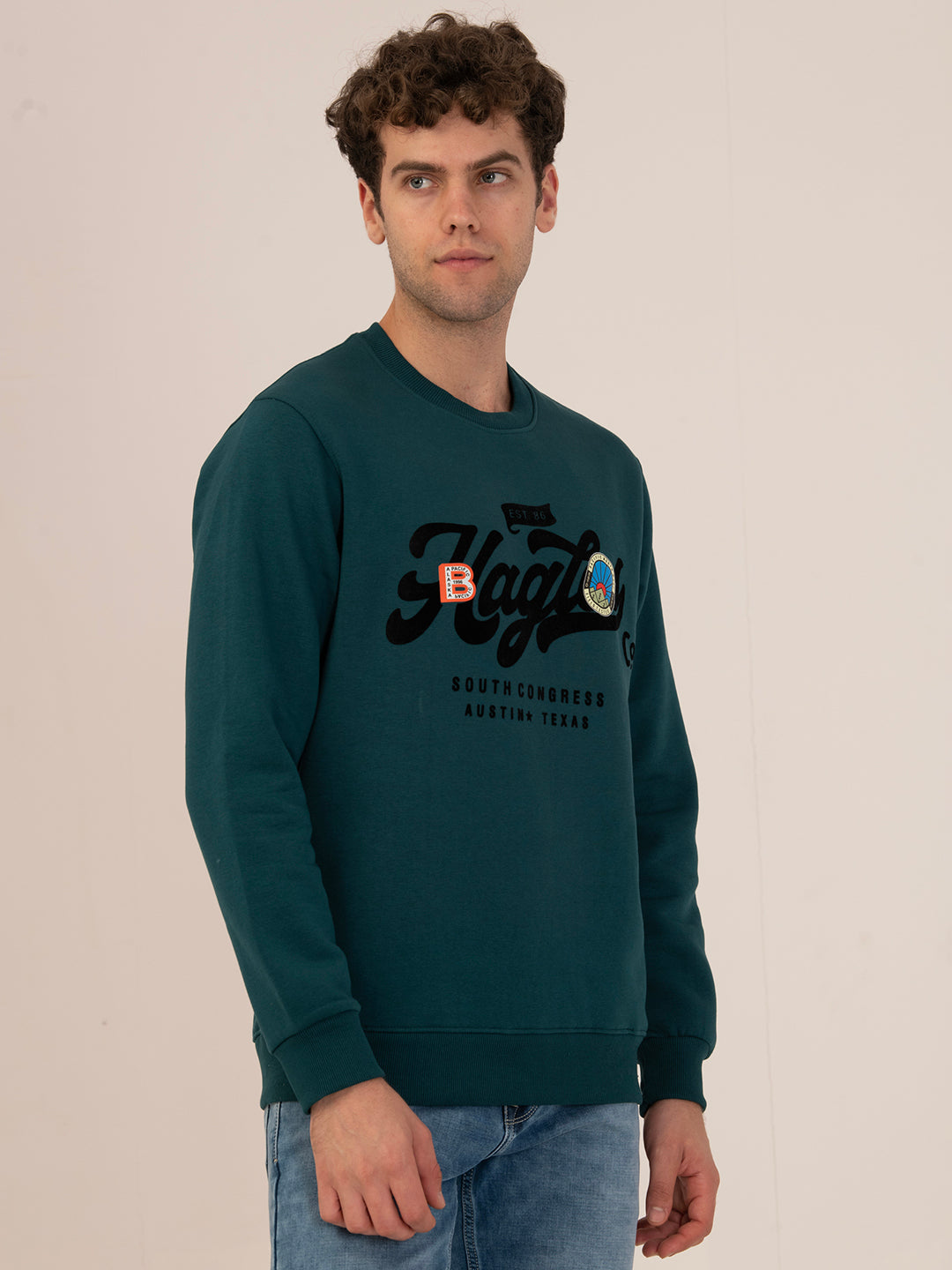 Albion Men’s Winter ChillShield Sweatshirts_CHARCOAL BLUE