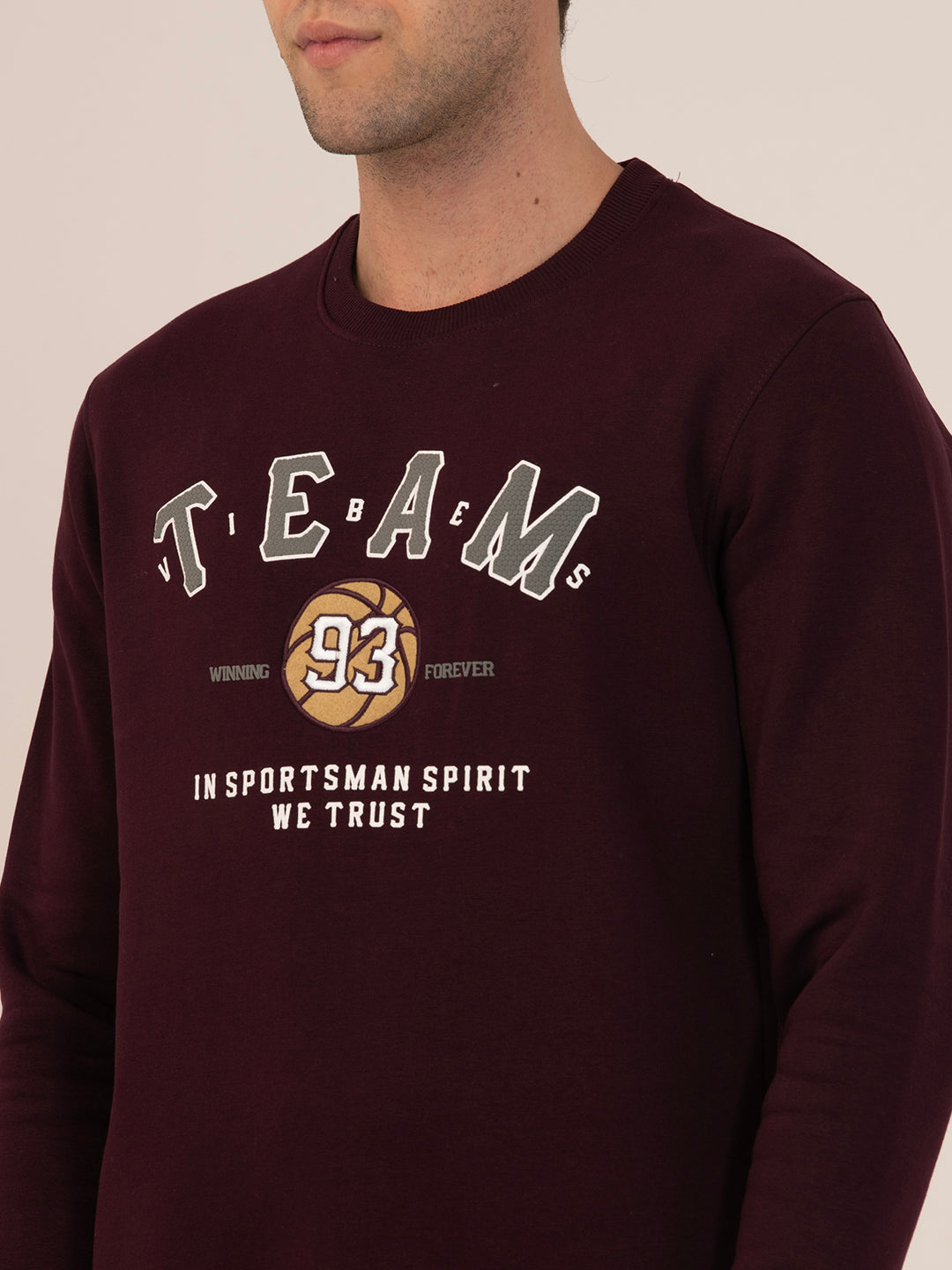 Albion Men’s Winter Waterproof Outdoor Sweatshirt_wine