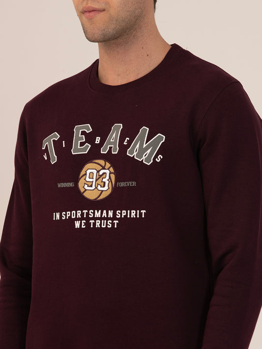 Albion Men’s Winter Waterproof Outdoor Sweatshirt_wine