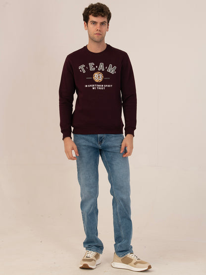 Albion Men’s Winter Waterproof Outdoor Sweatshirt_wine