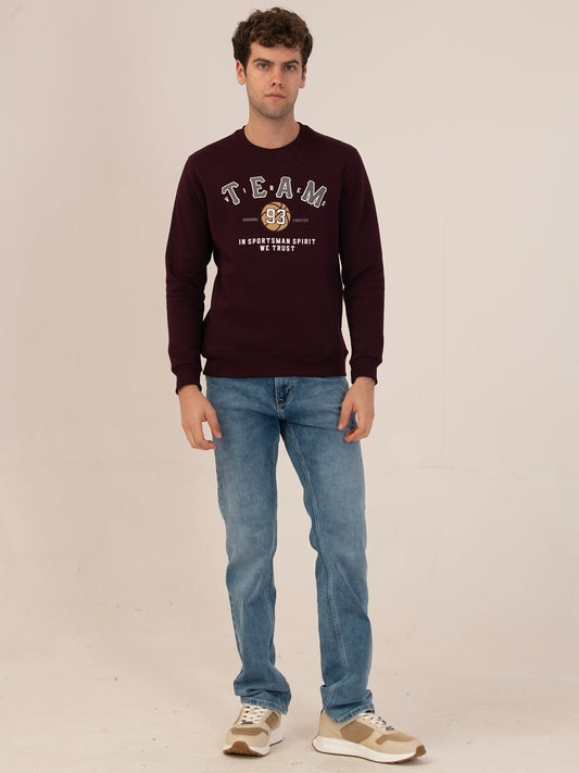 Albion Men’s Winter Waterproof Outdoor Sweatshirt_wine