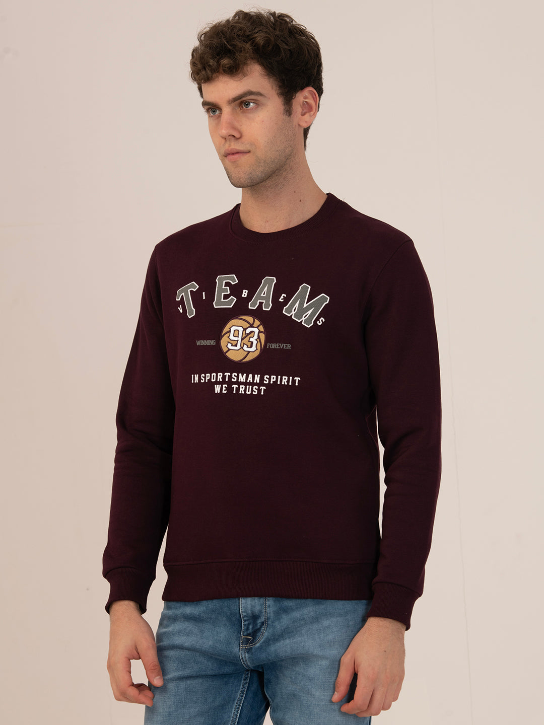 Albion Men’s Winter Waterproof Outdoor Sweatshirt_wine