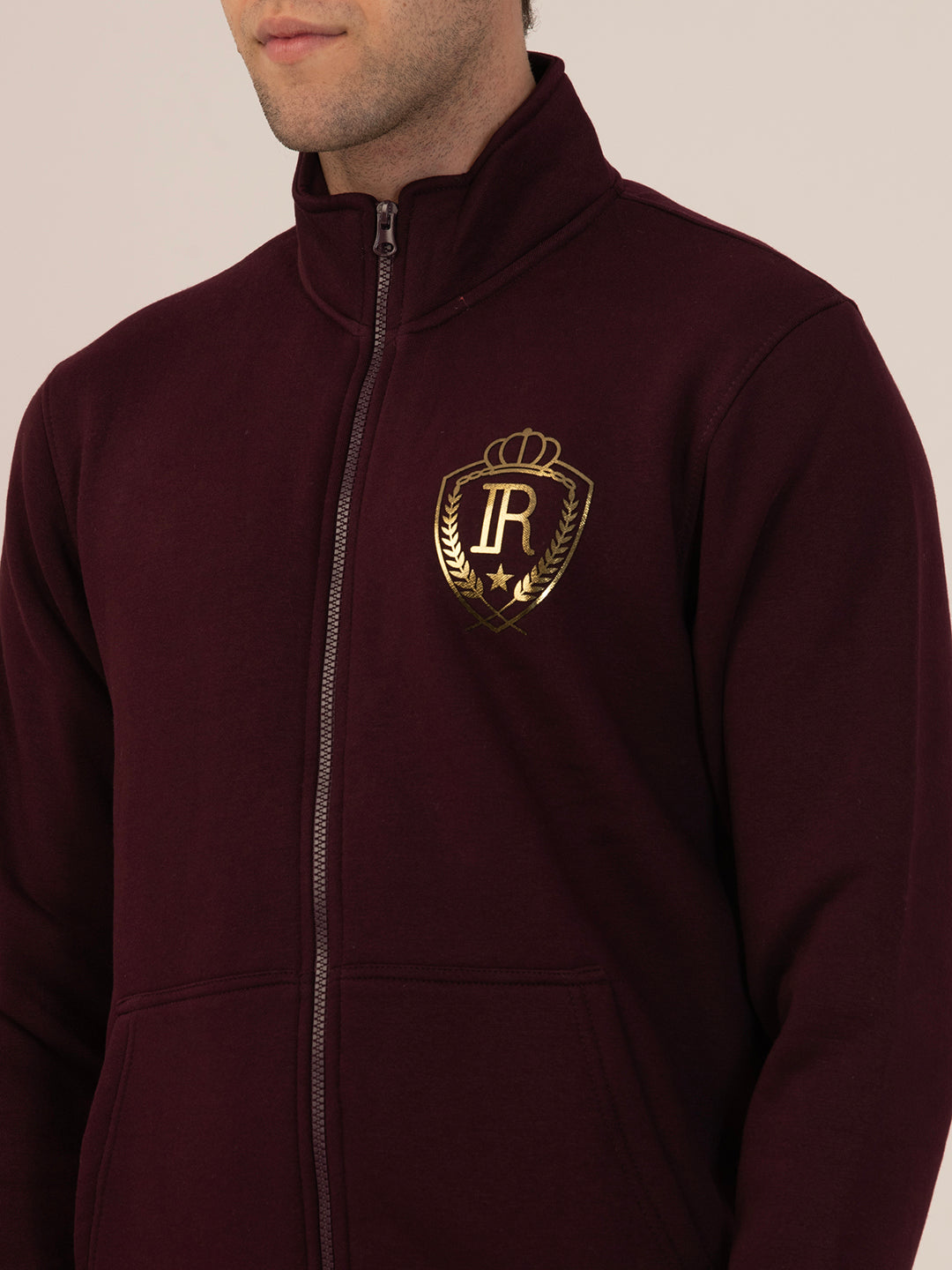 Albion Men’s Winter SoftLayer Sweatshirt_wine