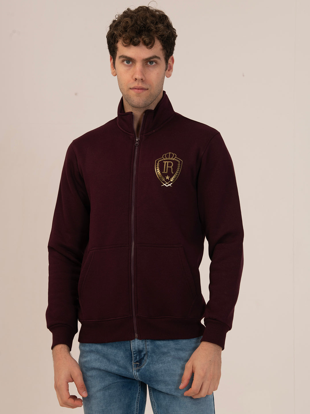 Albion Men’s Winter SoftLayer Sweatshirt_wine