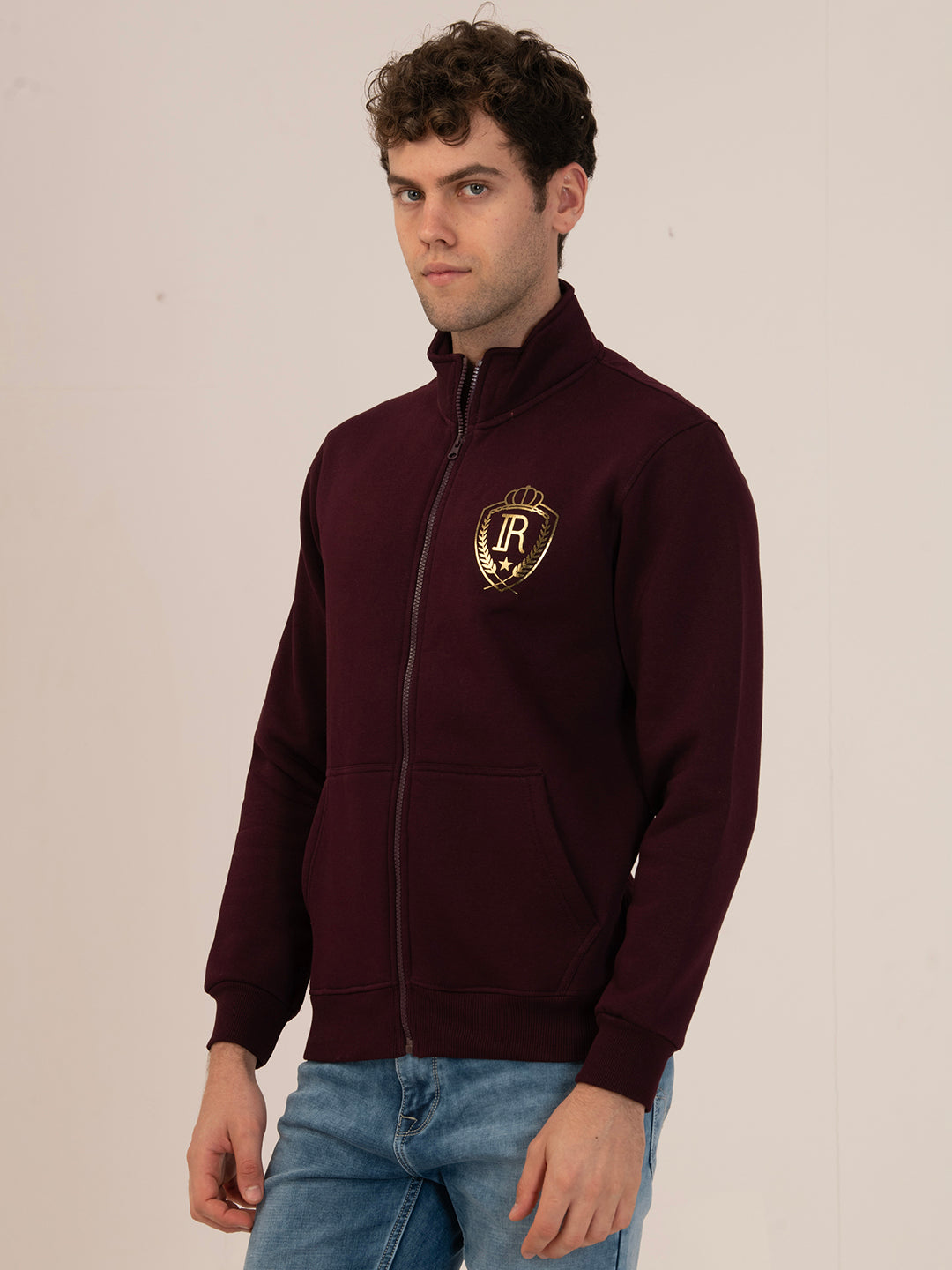 Albion Men’s Winter SoftLayer Sweatshirt_wine