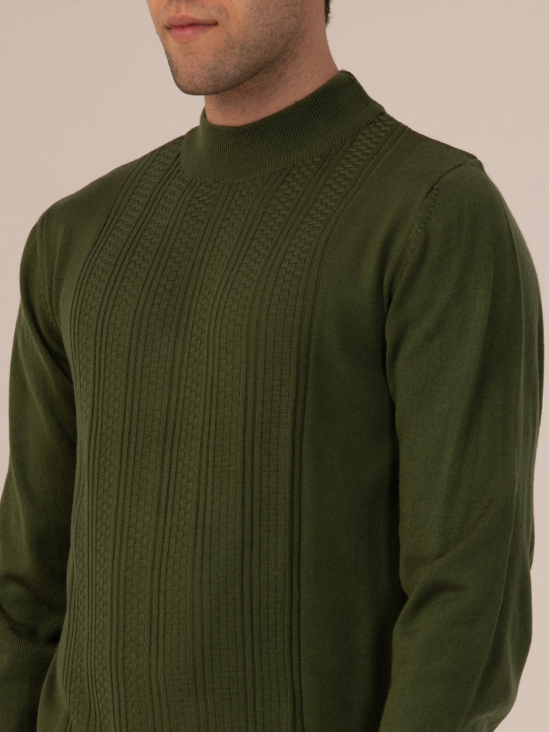 Men’s Graphic Sweatshirt – Trendy Casual Fit-olive