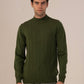 Men’s Graphic Sweatshirt – Trendy Casual Fit-olive