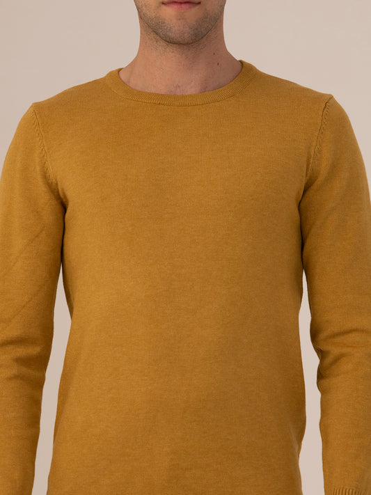 Albion Men’s Winter DailyWear sweater_MUSTARD