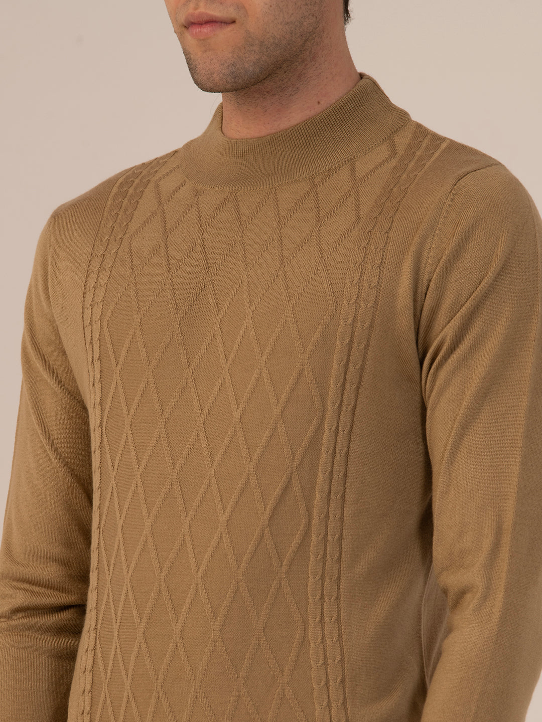 Albion Men’s PULLOVER – Winter Casual & Active Wear_D.camel