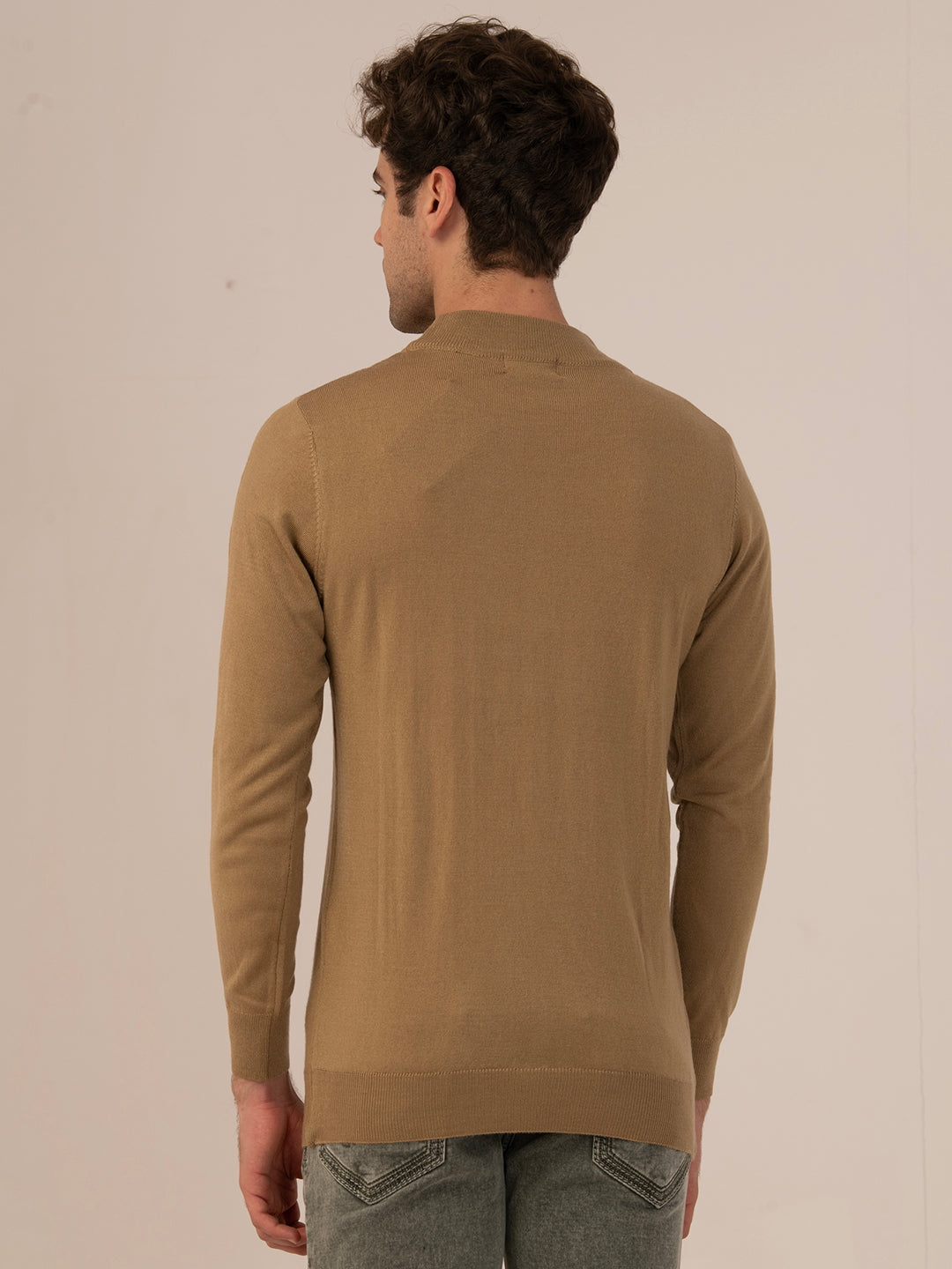 Albion Men’s PULLOVER – Winter Casual & Active Wear_D.camel