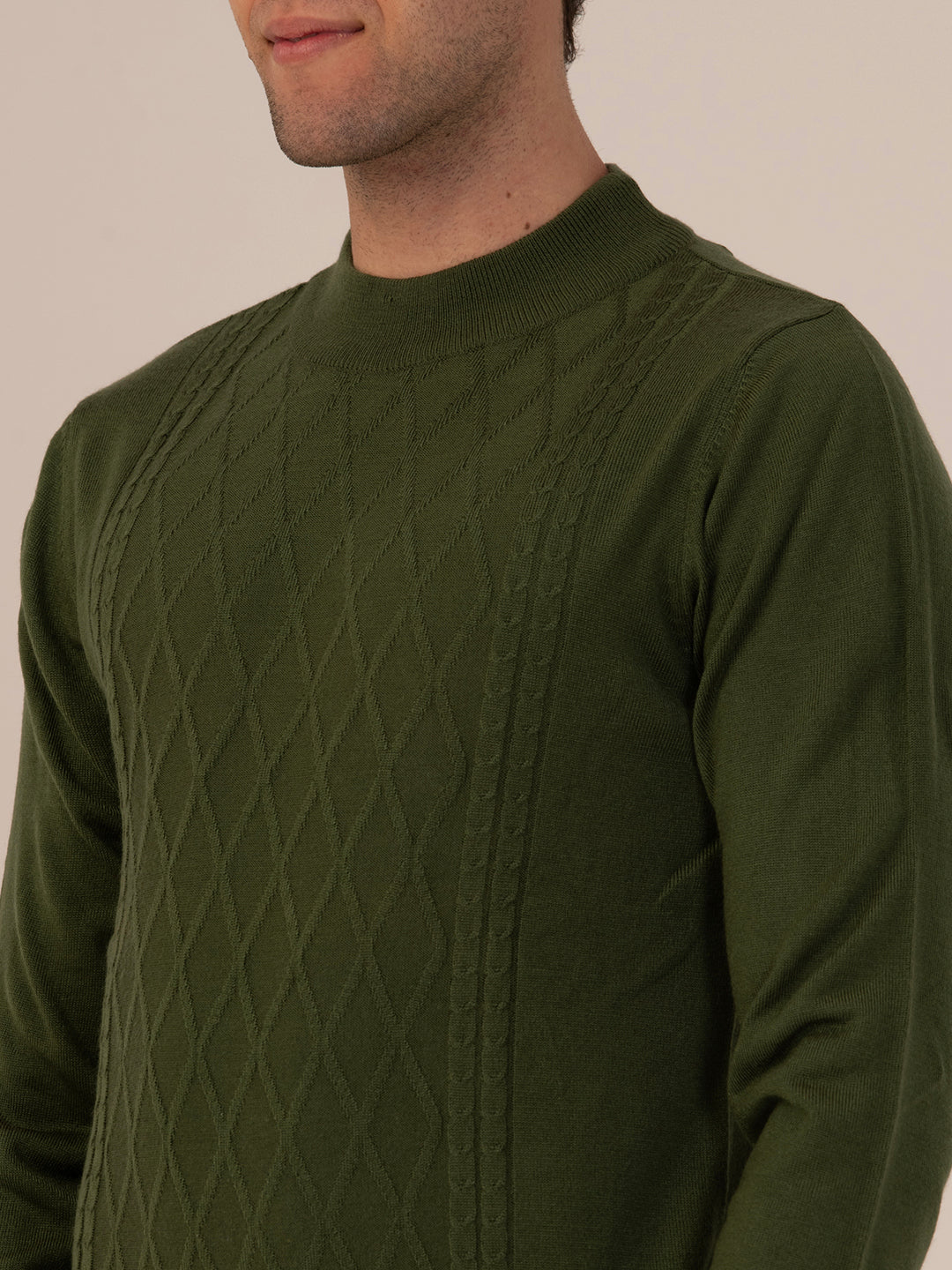 Albion Men’s Classic Cotton Sweatshirt – Everyday Casual Comfort_Olive