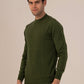 Albion Men’s Classic Cotton Sweatshirt – Everyday Casual Comfort_Olive