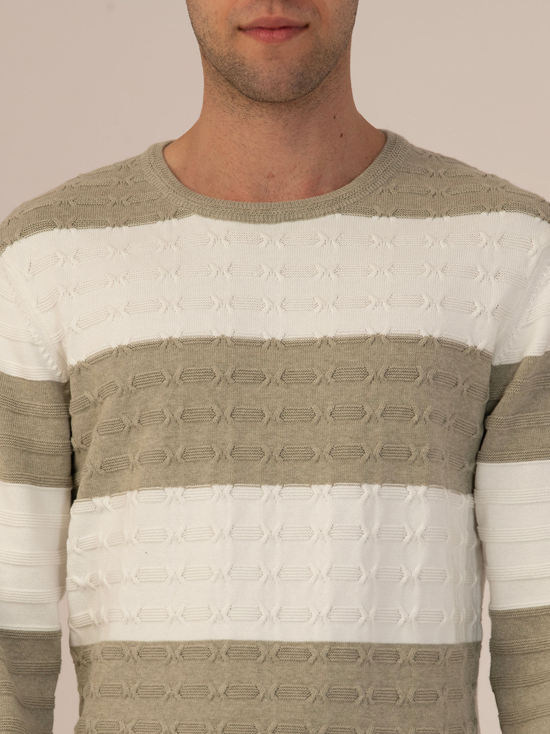 Albion Men’s Casual Cotton Pullover – Perfect for Daily Use_M cement