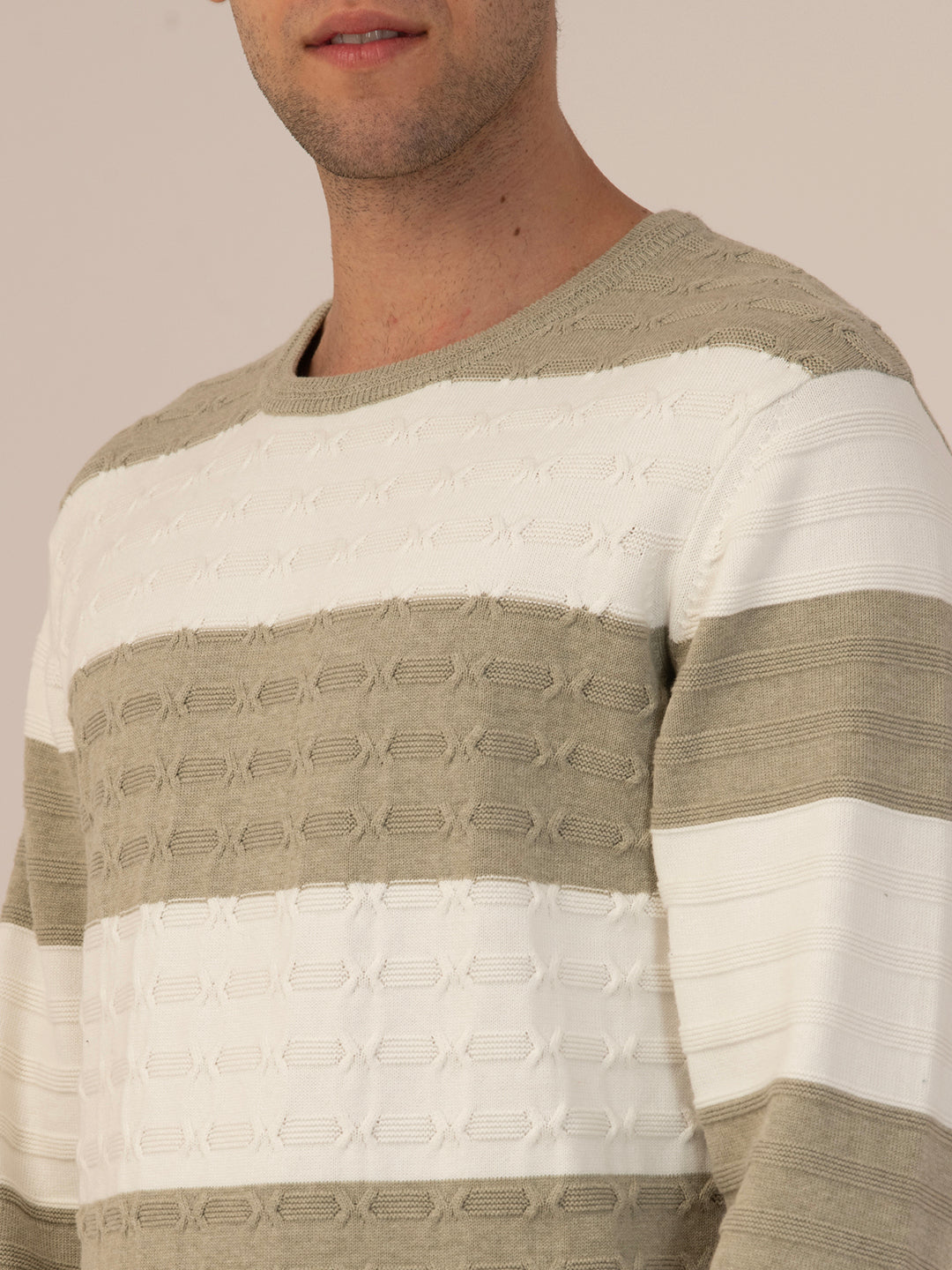 Albion Men’s Casual Cotton Pullover – Perfect for Daily Use_M cement