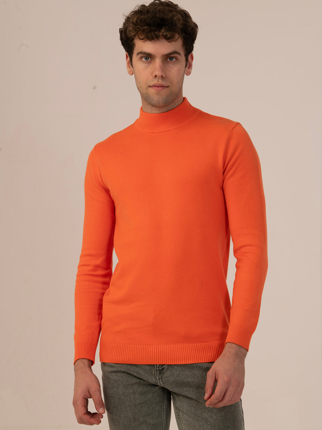Albion Men’s Winter Outdoor sweatshirt_orange