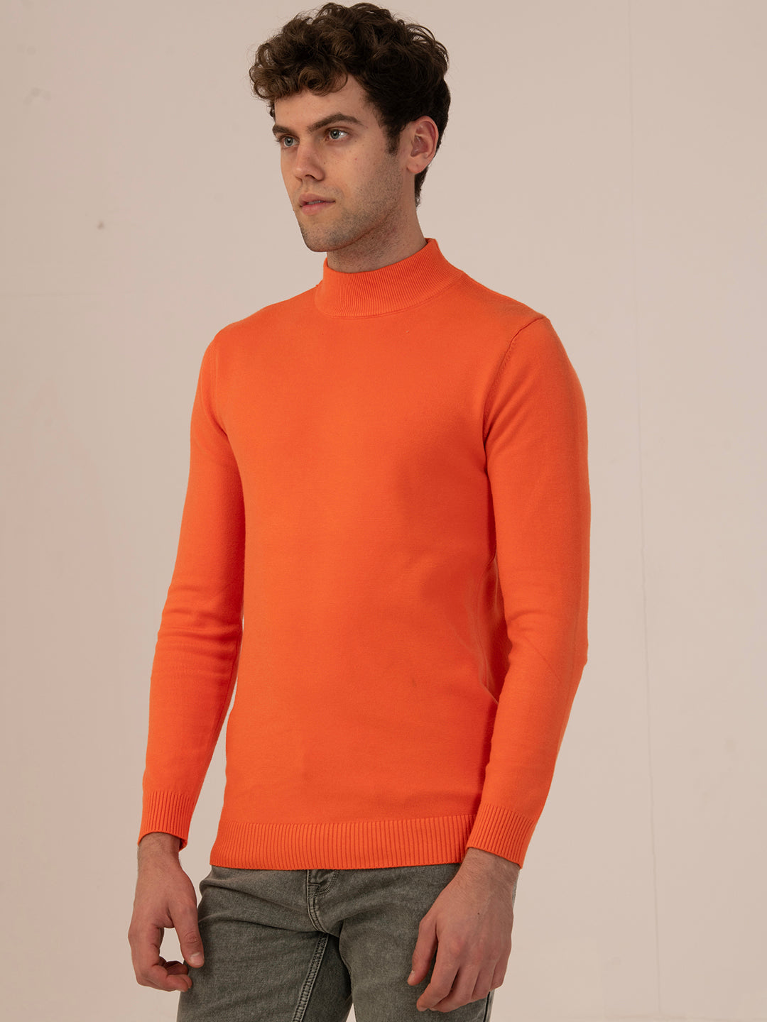 Albion Men’s Winter Outdoor sweatshirt_orange
