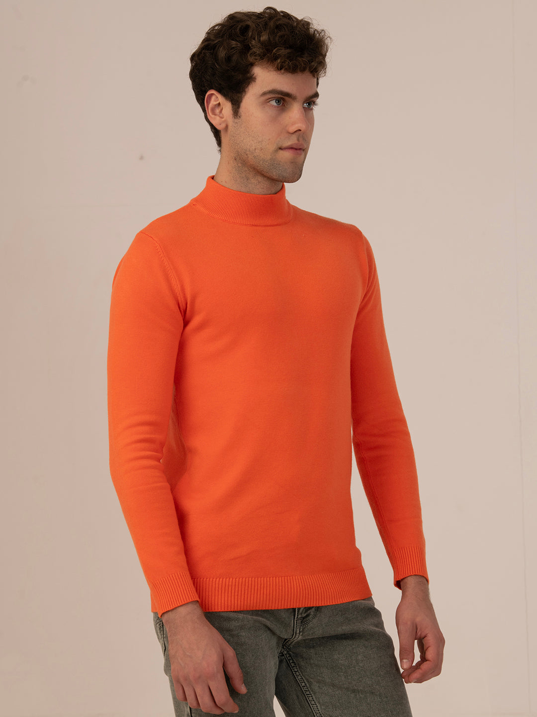 Albion Men’s Winter Outdoor sweatshirt_orange
