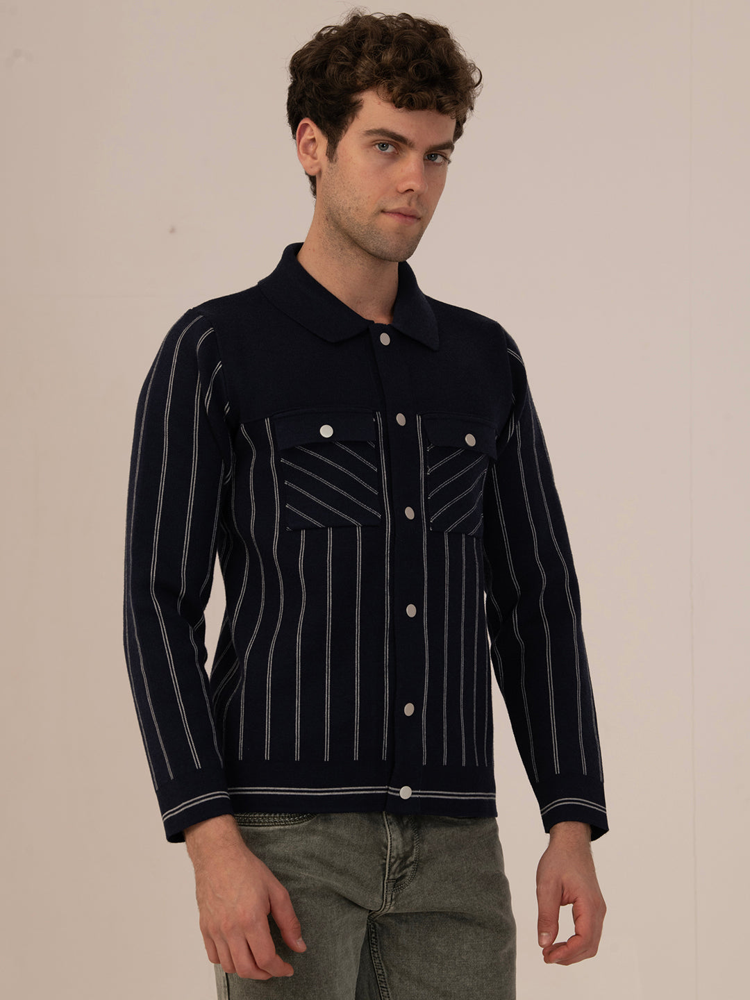 ALBION Men’s Winter Windproof Jacket_navy