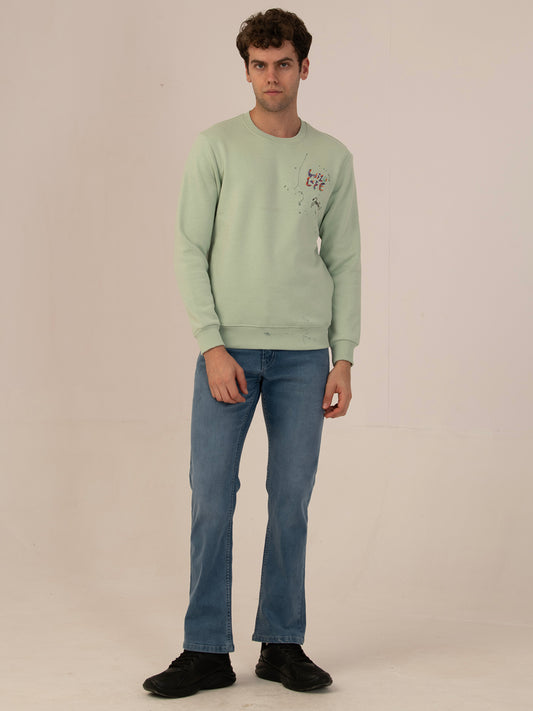 Albion Men’s Winter HeatWave Pullover_L.Green